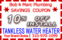 South Bay Los Angeles Plumber Tankless Water Heater